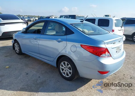 2013 Hyundai Accent Gls из США, поврежденный, VIN KMHCT4AE6DU525418